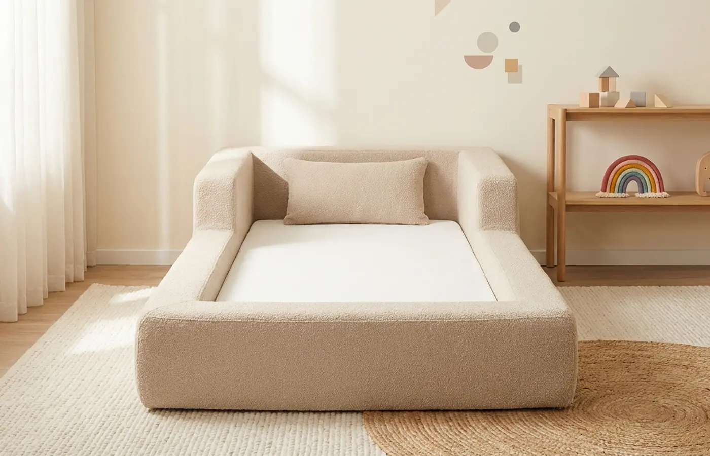 cama-montessoriana-aconchego-berço-bege