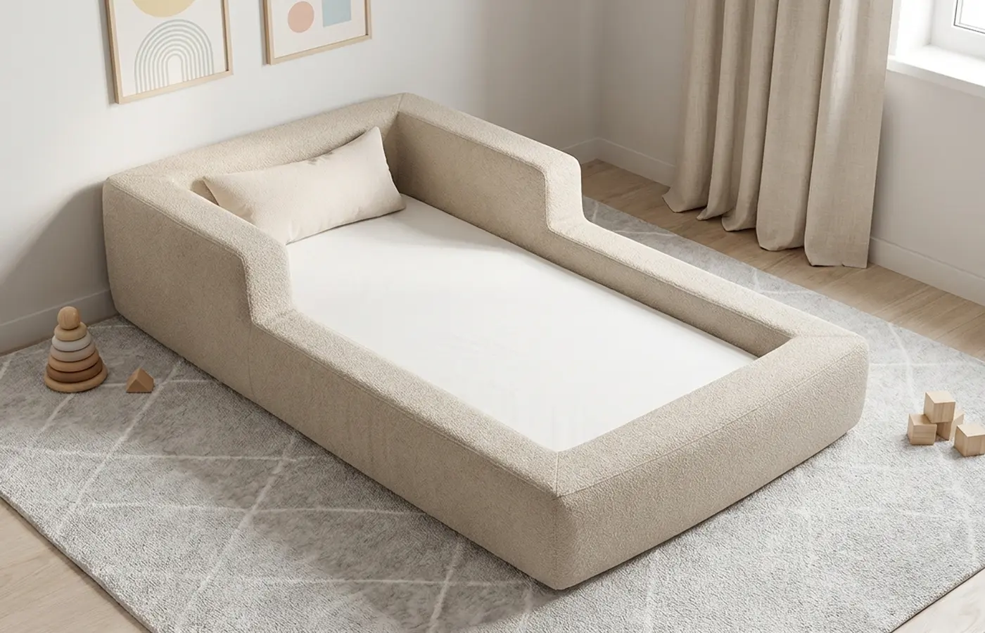 cama-montessoriana-aconchego-berço-bege