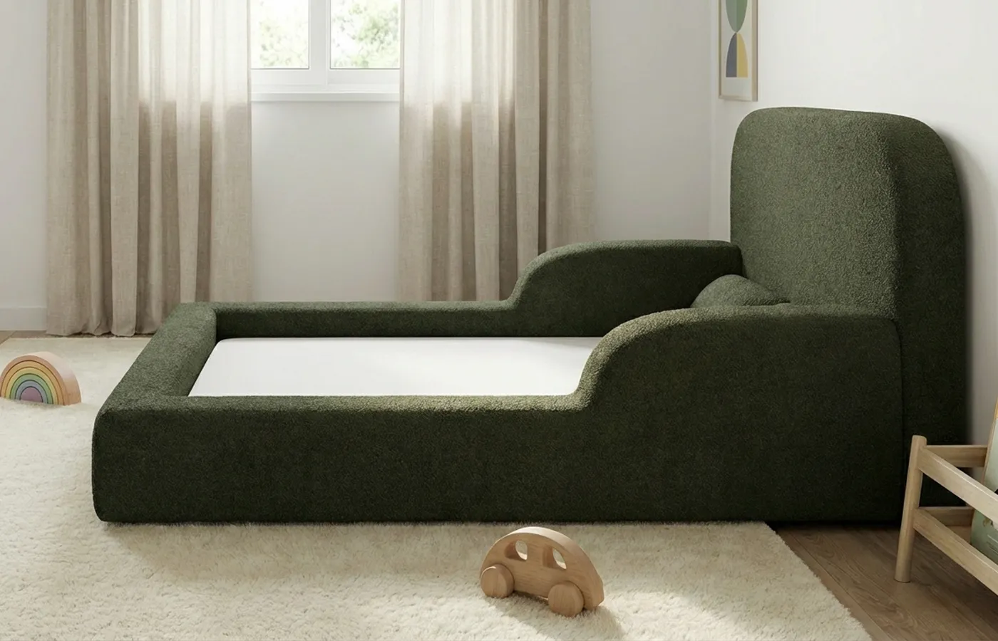 cama-montessoriana-encanto-casal-verde-militar