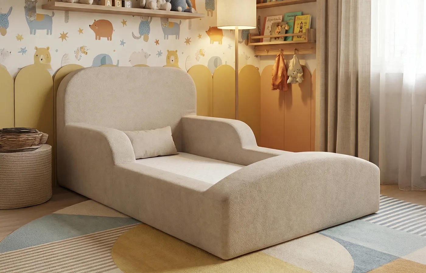 cama-montessoriana-encanto-berço-bege